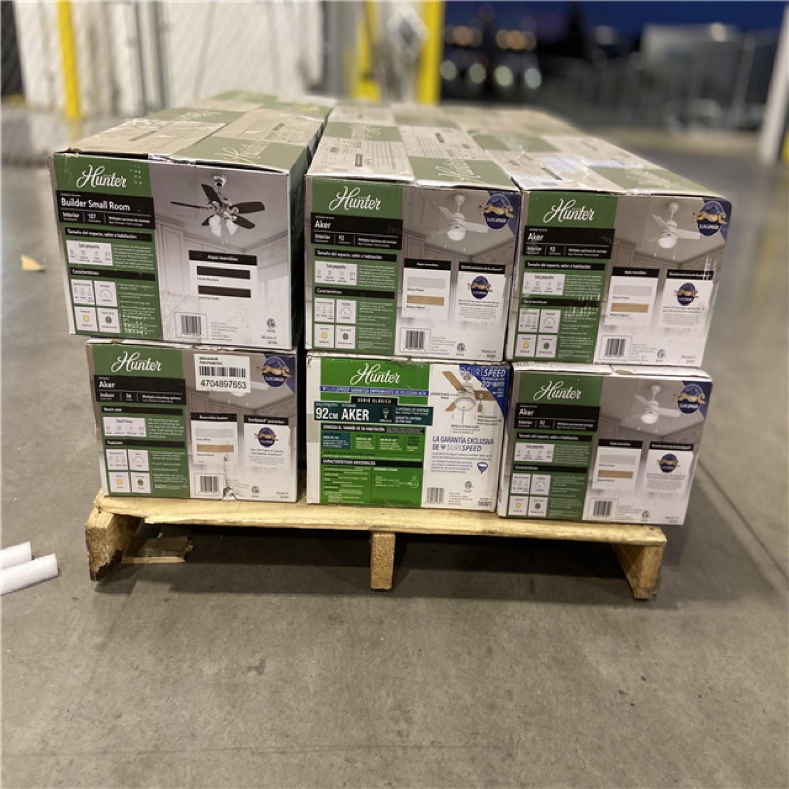 DALLAS LOCATION - CEILING FANS (12 UNITS)