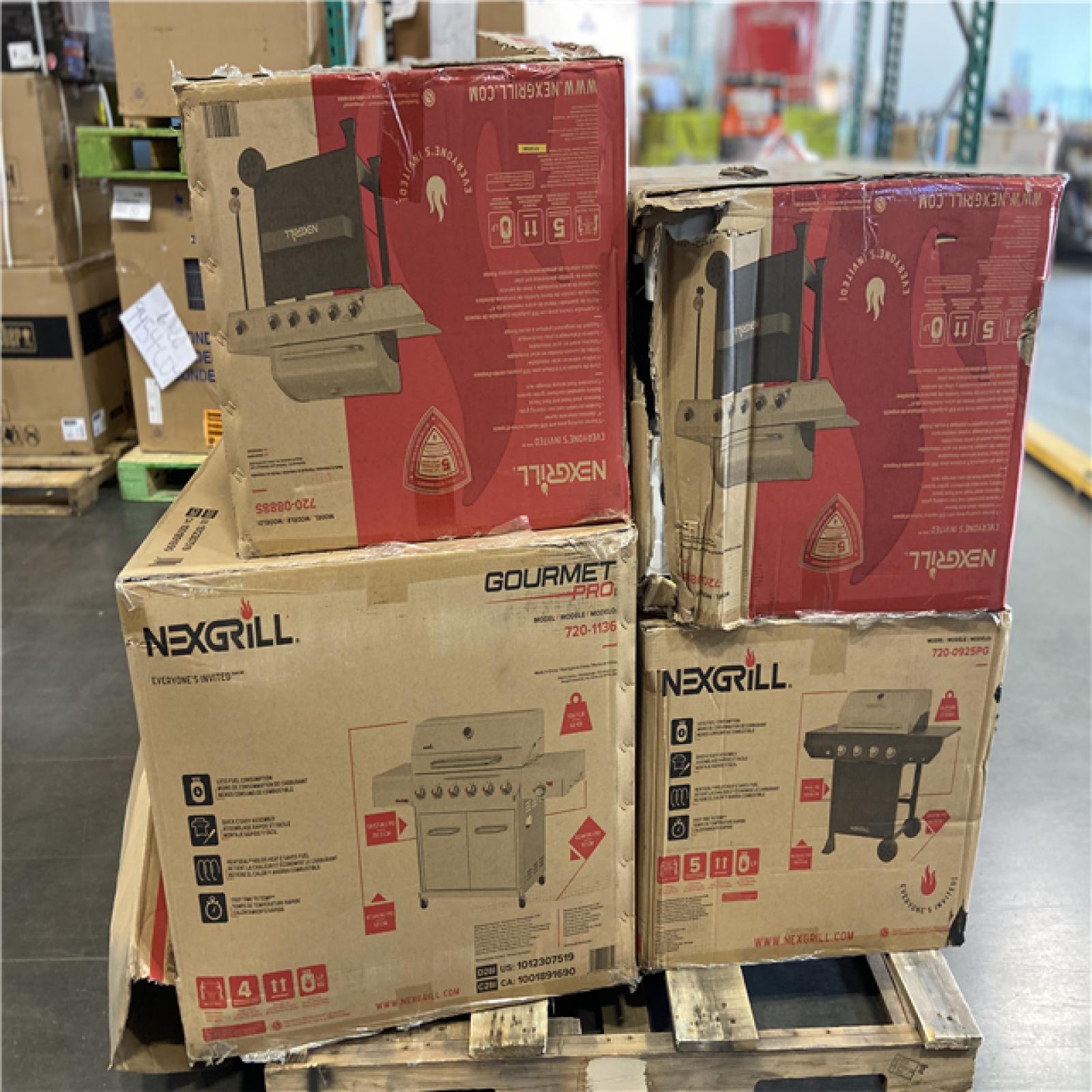 DALLAS LOCATION - MIXED GRILL PALLET - (4 UNITS)