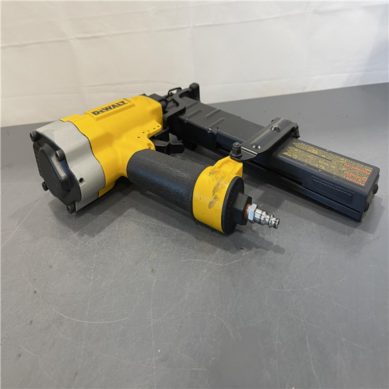 AS-IS - DeWalt Corded Pneumatic 16-Gauge 1 in. Crown Lathing Stapler