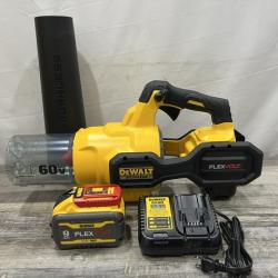 AS-IS DEWALT FLEXVOLT 60V MAX 125 MPH 600 CFM Brushless Cordless Battery Powered Blower Kit