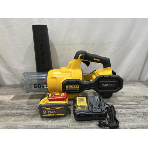 AS-IS DEWALT FLEXVOLT 60V MAX 125 MPH 600 CFM Brushless Cordless Battery Powered Blower Kit