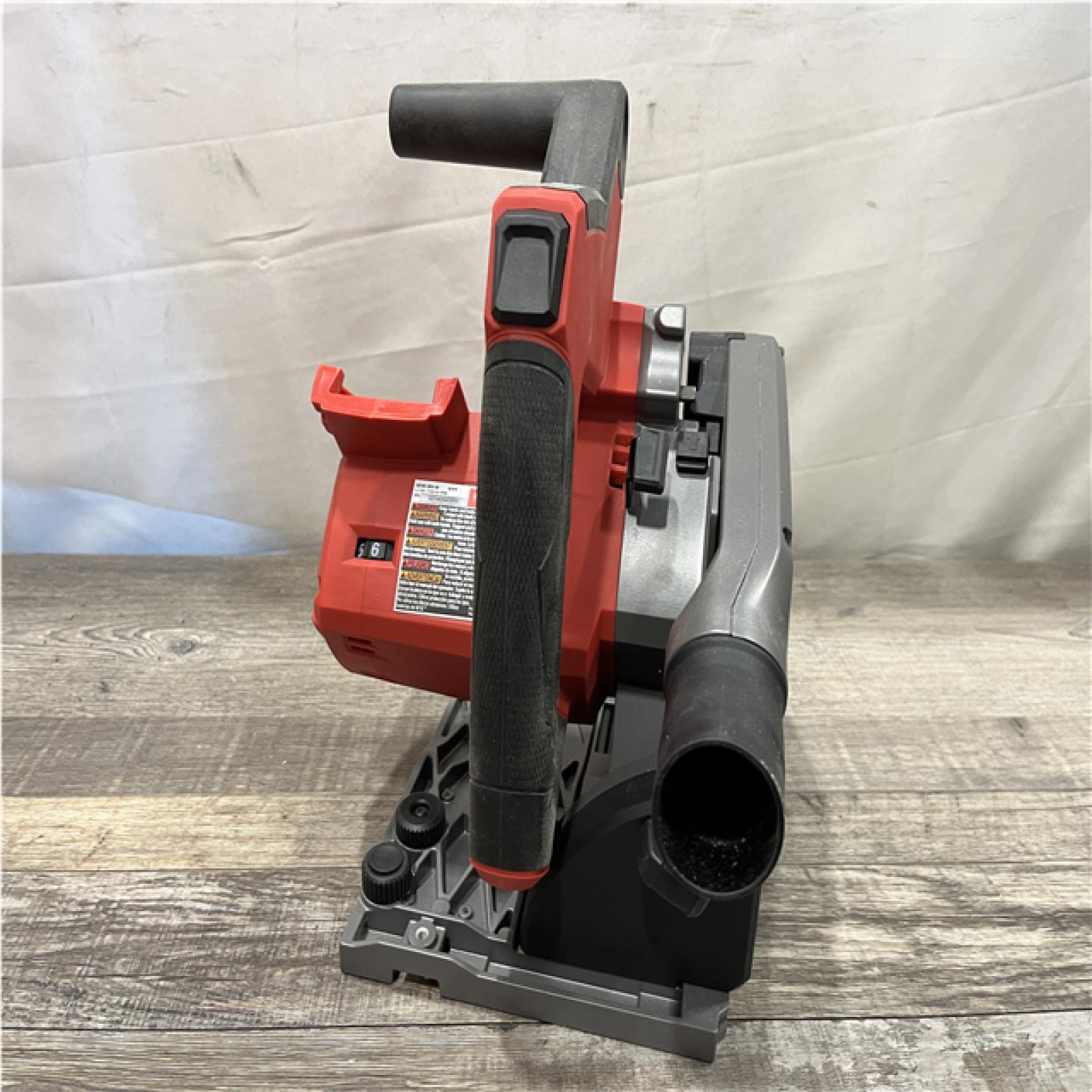AS-IS Milwaukee FUEL 18V Lithium-Ion Cordless Brushless 6-1/2 in. Plunge Cut Track Saw (Tool-Only)