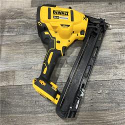 AS-IS DEWALT 20V MAX XR Lithium-Ion Cordless 2-1/2 in. 15-Gauge Finish Nailer Kit