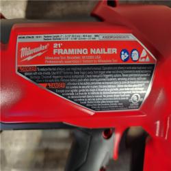 HOUSTON LOCATION - AS-IS (APPEARS LIKE NEW) Milwaukee 2744-20 M18 FUEL 3-1/2 in. 18V 21-Degree Lithium-Ion Brushless Cordless Framing Nailer (Tool-Only)