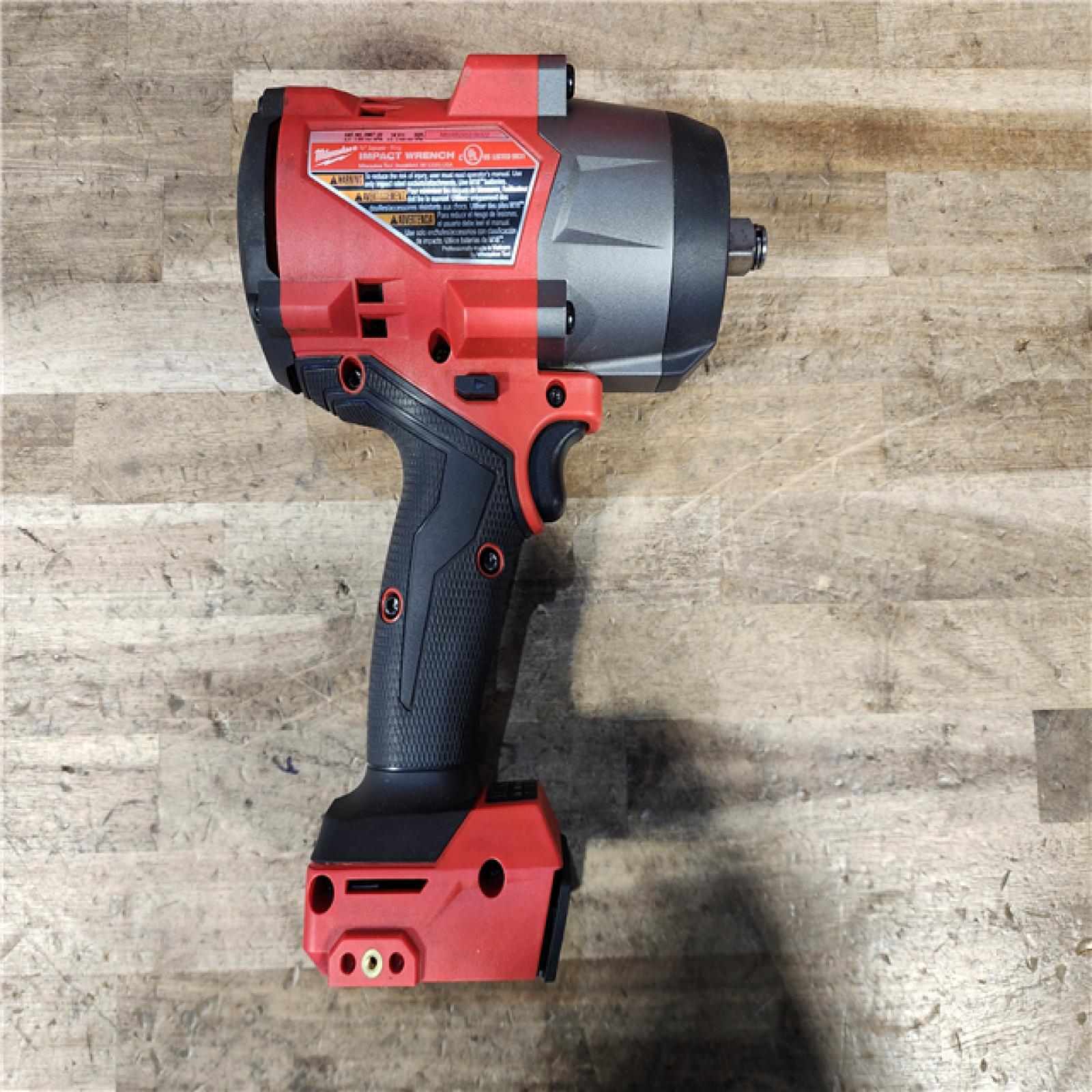 HOUSTON LOCATION - AS-IS Milwaukee FUEL 18V Lithium-Ion Brushless Cordless 1/2 in. Impact Wrench with Friction Ring (Tool-Only)