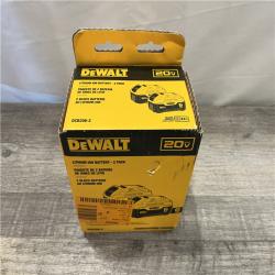 NEW - DEWALT 20V MAX Lithium-Ion 6.0Ah Battery (2-Pack)