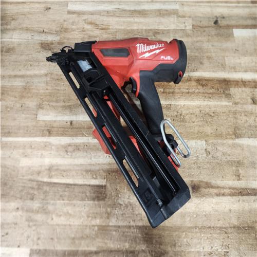 HOUSTON LOCATION - AS - IS Milwaukee FUEL 18V Lithium-Ion Brushless Cordless Gen II 15-Gauge Angled Nailer (Tool-Only)
