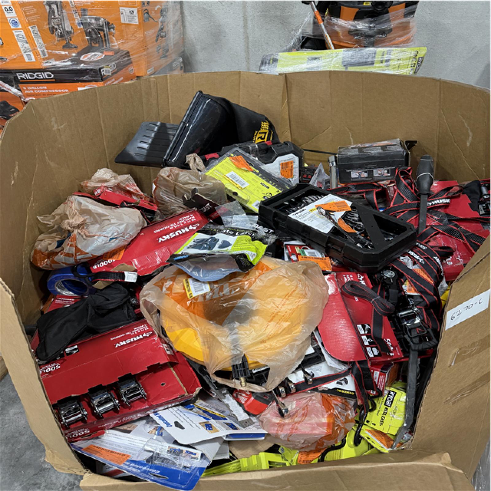 Atlanta Location As-Is Tools and More Partial Truckload (8 Pallets) 6270-C