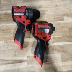 HOUSTON LOCATION - AS-IS (APPEARS LIKE NEW) Milwaukee  FUEL 12-Volt Lithium-Ion Brushless Cordless Hammer Drill and Impact Driver Combo Kit