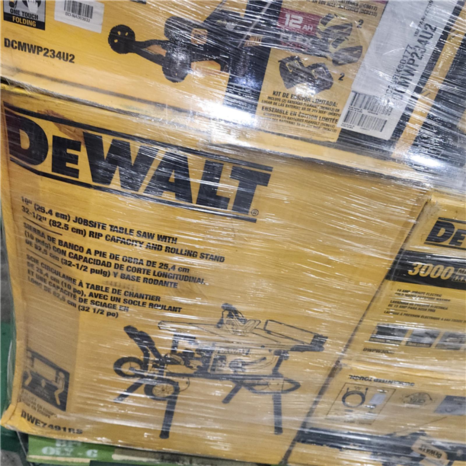 Dallas Location - As-Is DEWALT Tool Pallet
