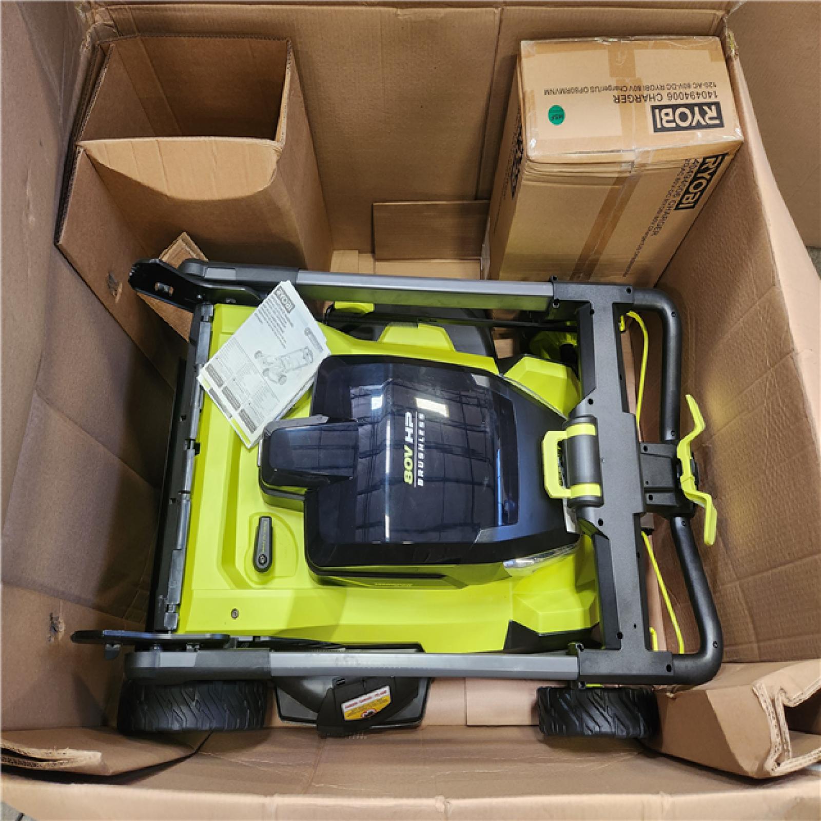 Phoenix RYOBI 80V HP Brushless Battery Cordless Electric 30 in. Multi-Blade Lawn Mower with Battery and Charger