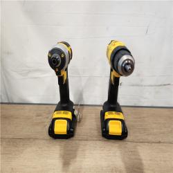 AS-IS- DEWALT 20V MAX Cordless Drill/Impact 2 Tool Combo Kit