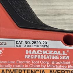 AS-IS Milwaukee M12 FUEL 12V Cordless HACKZALL Reciprocating Saw Kit