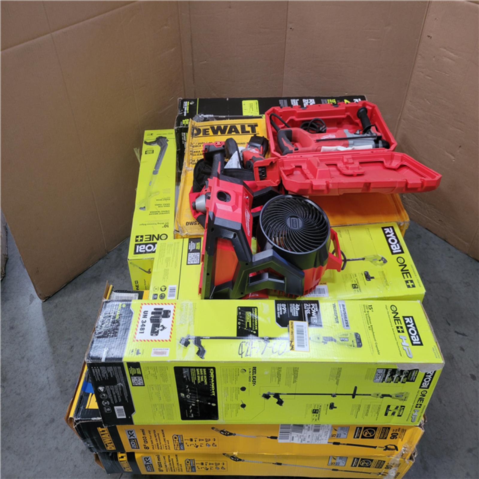 CALIFORNIA AS-IS TOOL PALLET