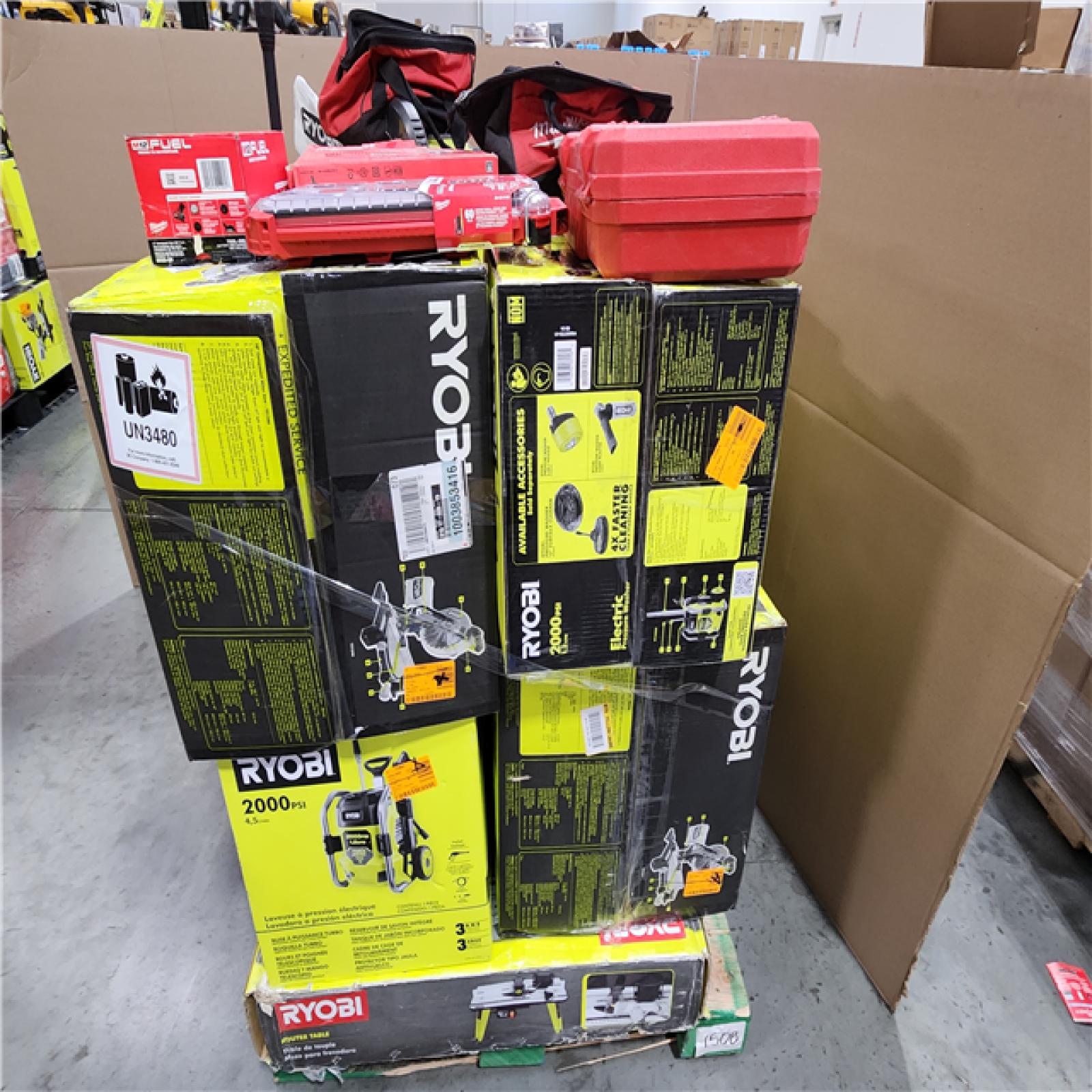 CALIFORNIA AS-IS TOOL PALLET