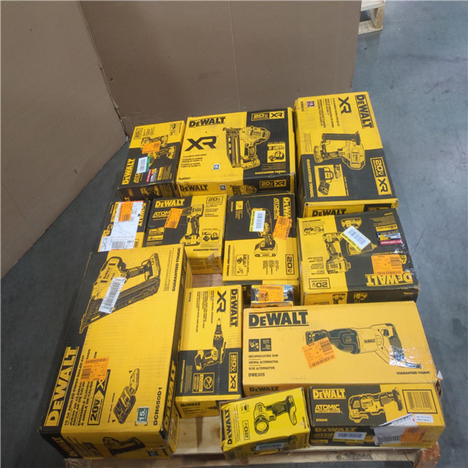 CALIFORNIA AS-IS TOOL PALLET DEWALT TOOLS