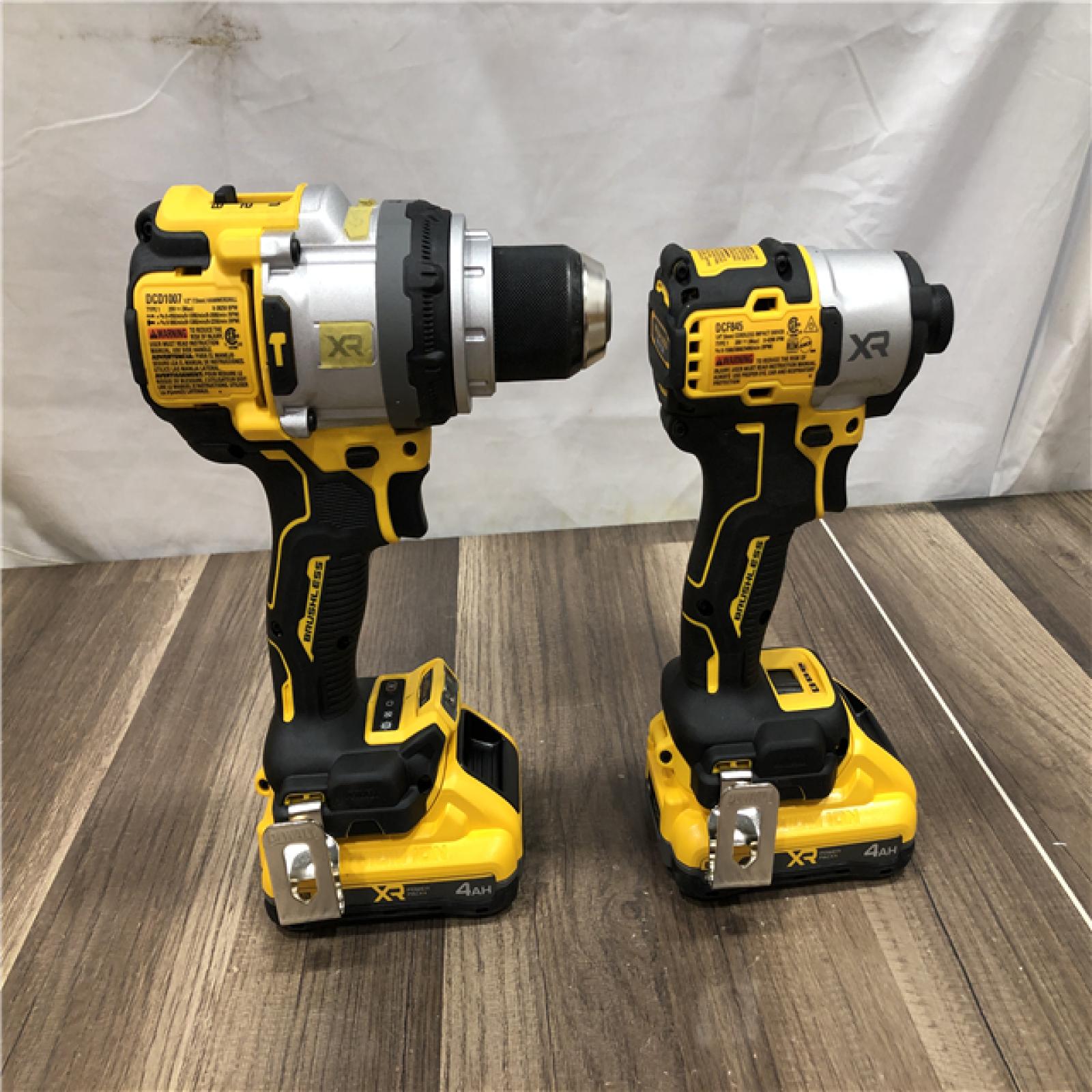 AS-IS DEWALT 20V MAX Lithium-Ion Cordless 2-Tool Combo Kit