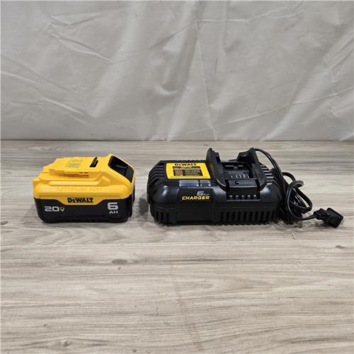 AS-IS Dewalt 20V Lithium-Ion 6.0Ah Battery Pack & Charger Kit