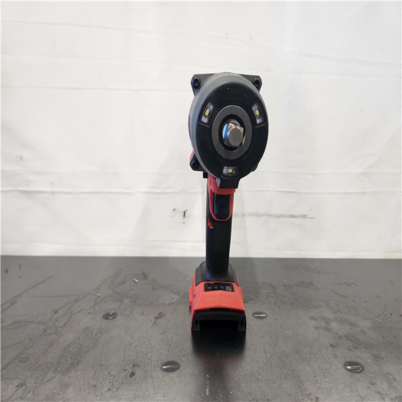 AS-IS- Milwaukee FUEL 18V Lithium-Ion Brushless Cordless 1/2 in. Impact Wrench with Friction Ring (Tool-Only)