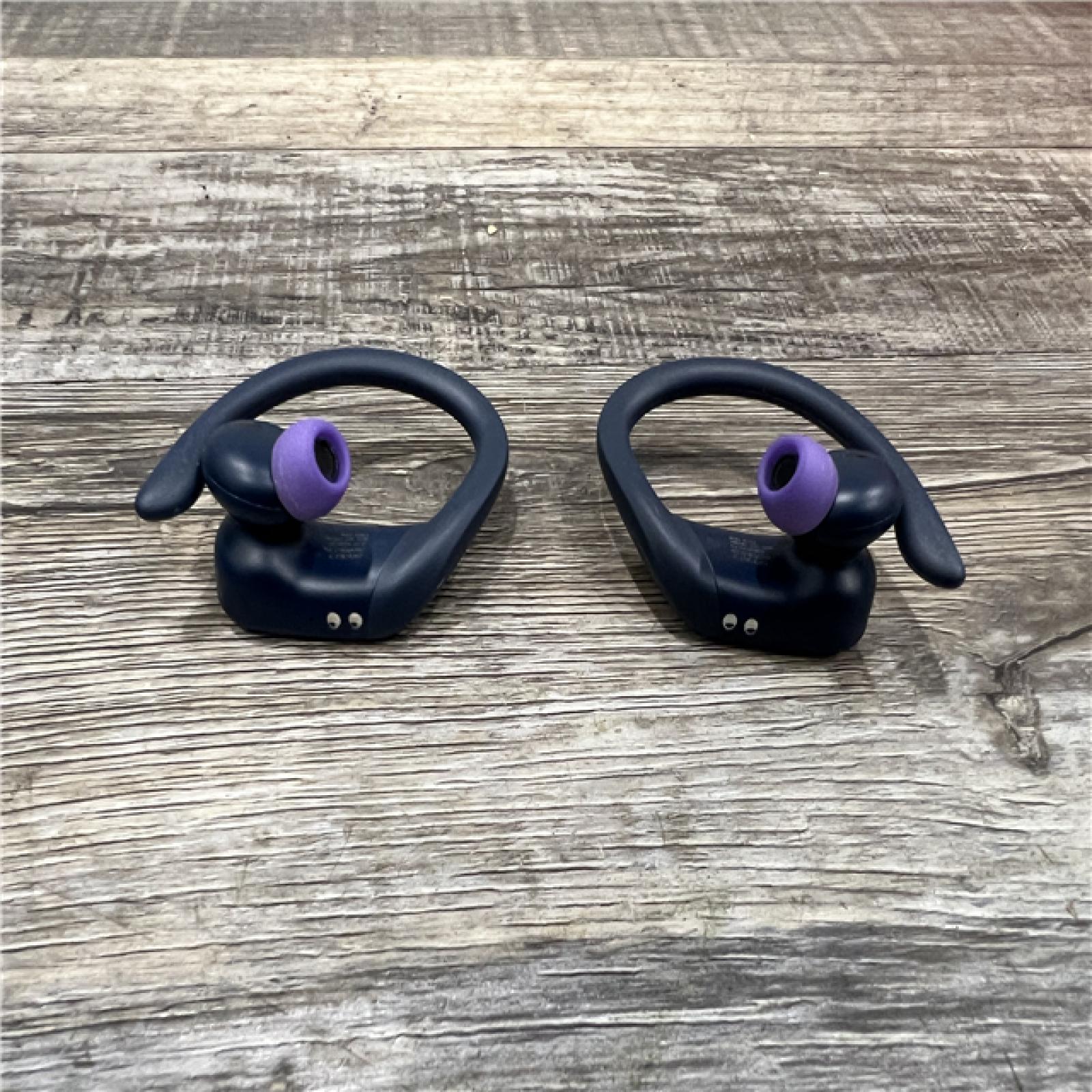 AS-IS Beats by Dr. Dre Powerbeats Pro Bluetooth True Wireless Earbuds with Charging Case  Navy Blue