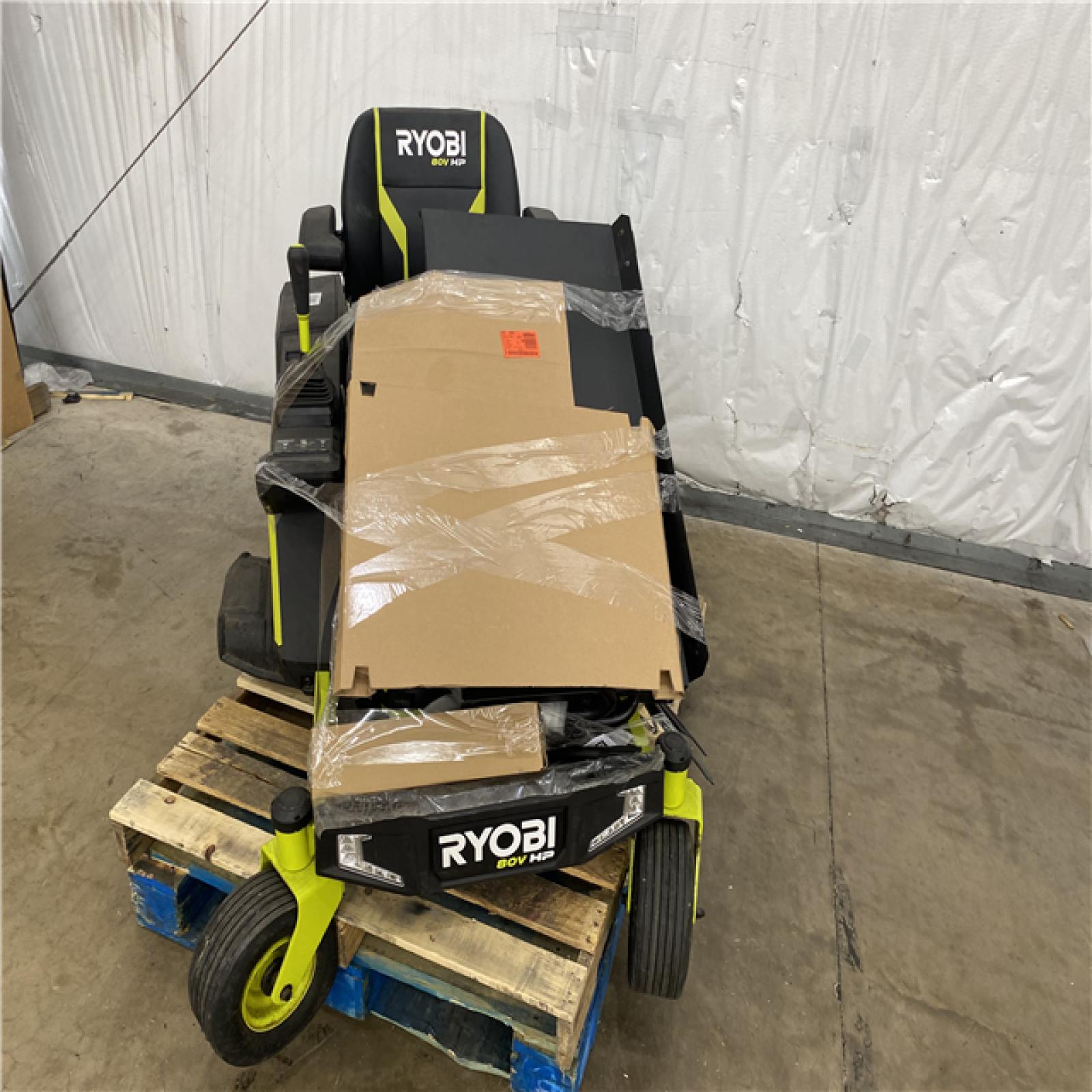 Houston Location AS IS - Ryobi 80v Z30Li Riding Mower