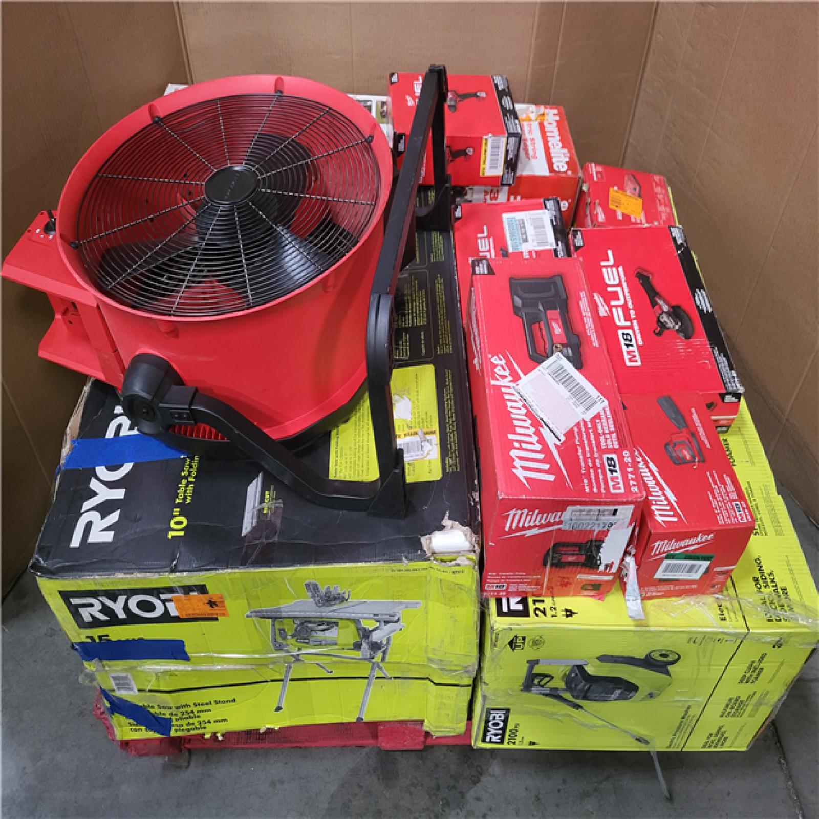 CALIFORNIA AS-IS TOOL PALLET