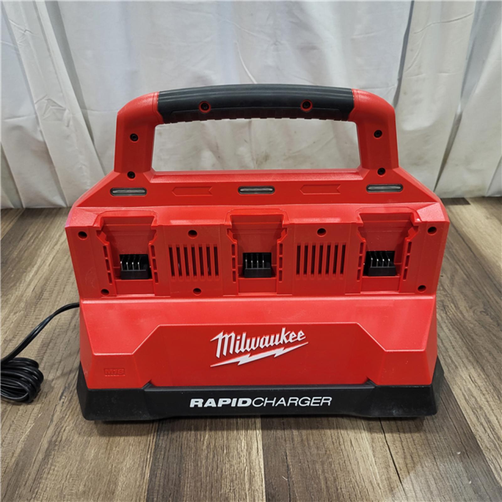 AS IS Milwaukee M18 Packout Six Bay Rapid Charger