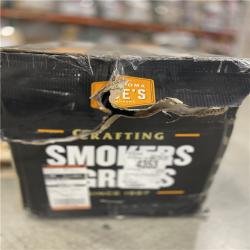 DALLAS LOCATION -  OKLAHOMA JOE'S Highland Offset Charcoal Smoker and Grill with 900 sq. in. Cooking Area in Black