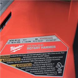 Houston Location AS-IS Milwaukee FUEL 18V Lithium-Ion Brushless Cordless 1-9/16 in. SDS-Max Rotary Hammer (Tool-Only)