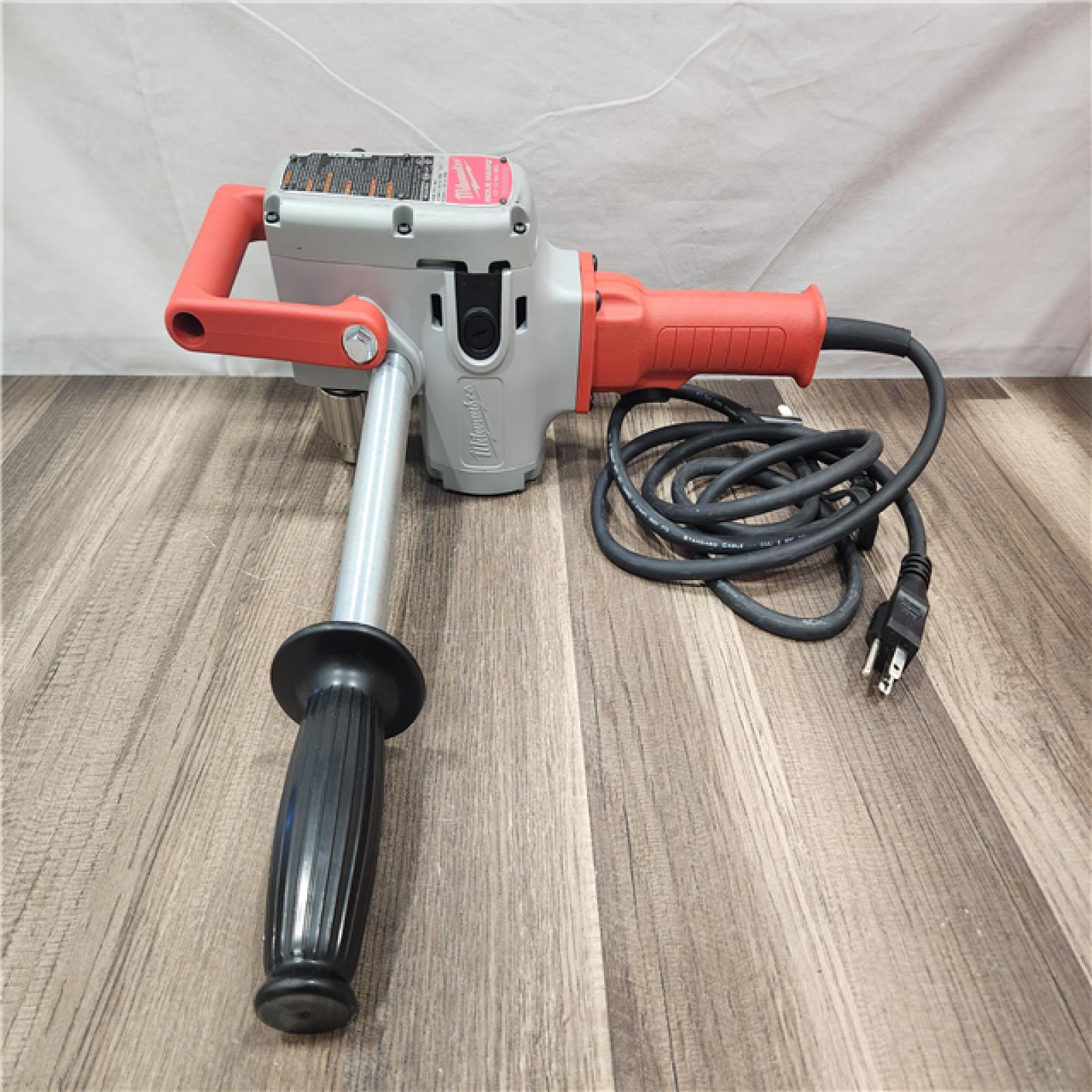 AS-IS- Milwaukee 7.5 Amp 1/2 in. Hole Hawg Heavy-Duty Corded Drill