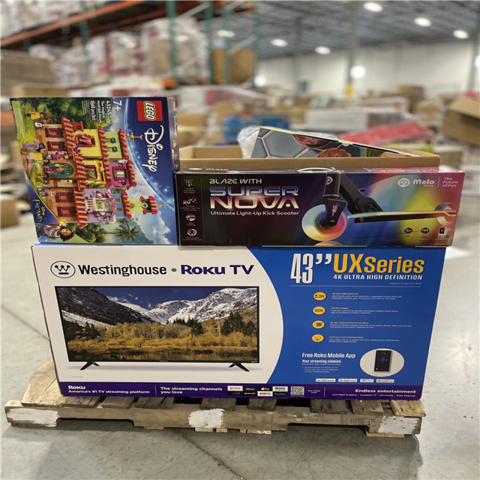 DALLAS LOCATION- NEW! MIXED BULLSEYE PALLET