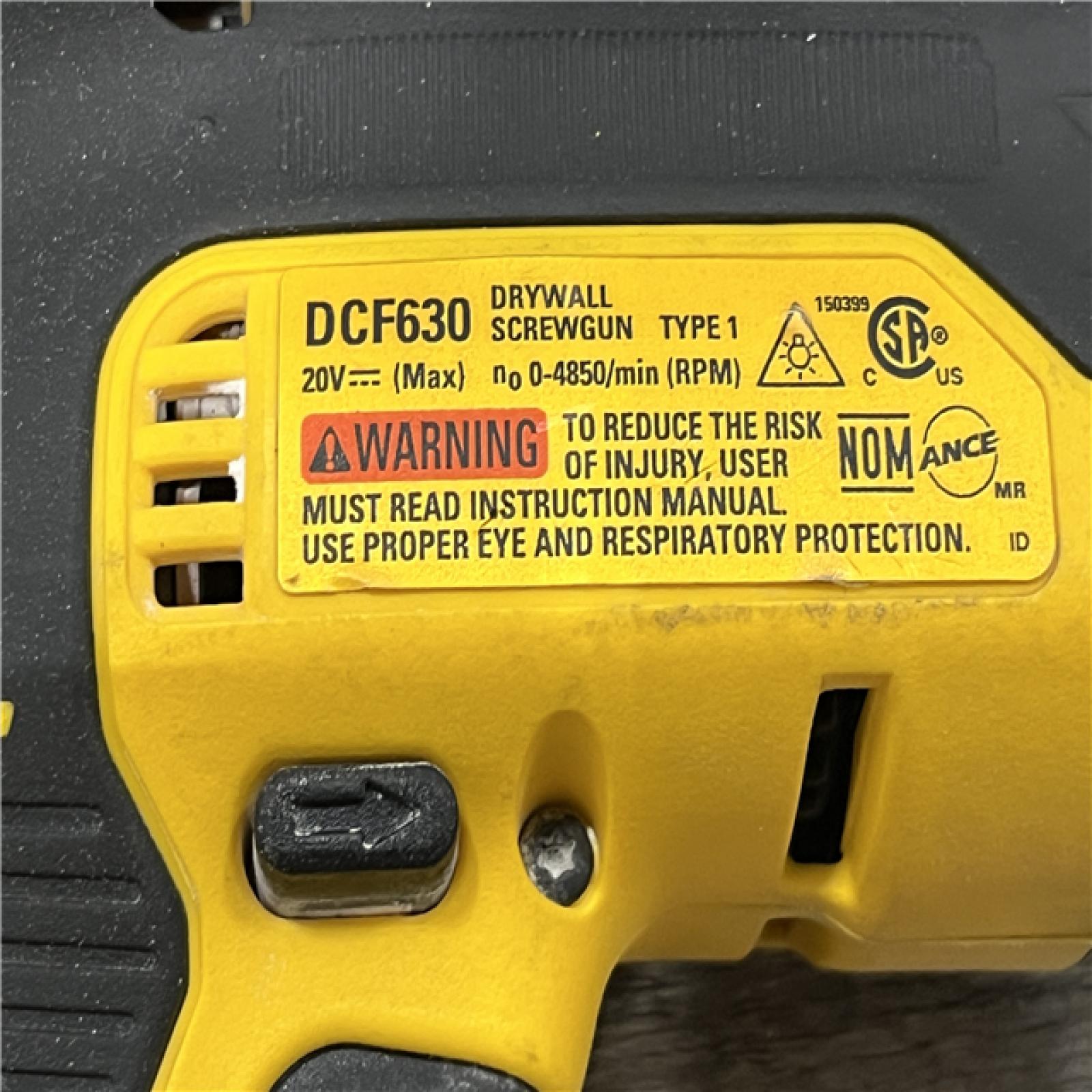 AS-IS DEWALT XR 20V MAX Lithium-Ion Cordless Brushless Screw Gun (Tool Only)