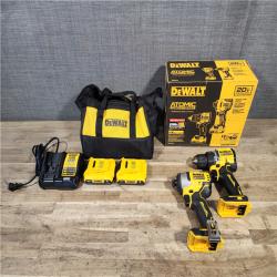 HOUSTON LOCATION - AS-IS DEWALT ATOMIC 20-Volt MAX Lithium-Ion Cordless Combo (2-Tool) Kit