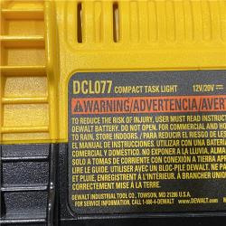 AS-IS DEWALT 20V MAX Compact Cordless Task Lightt (Tool Only)