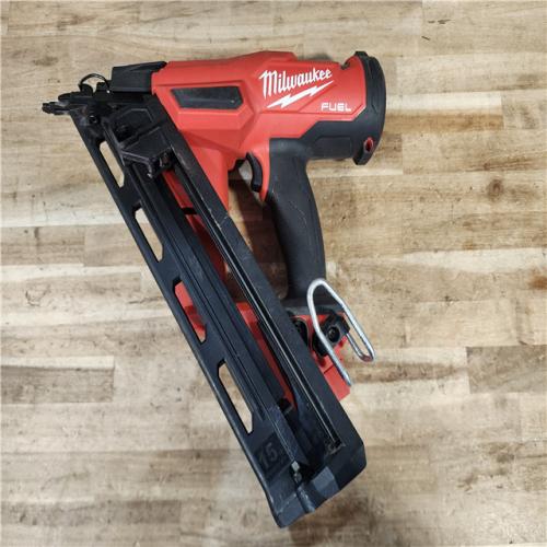 HOUSTON LOCATION - AS-IS Milwaukee FUEL 18-Volt Lithium-Ion Brushless Cordless Gen II 15-Gauge Angled Finish Nailer (Tool-Only)