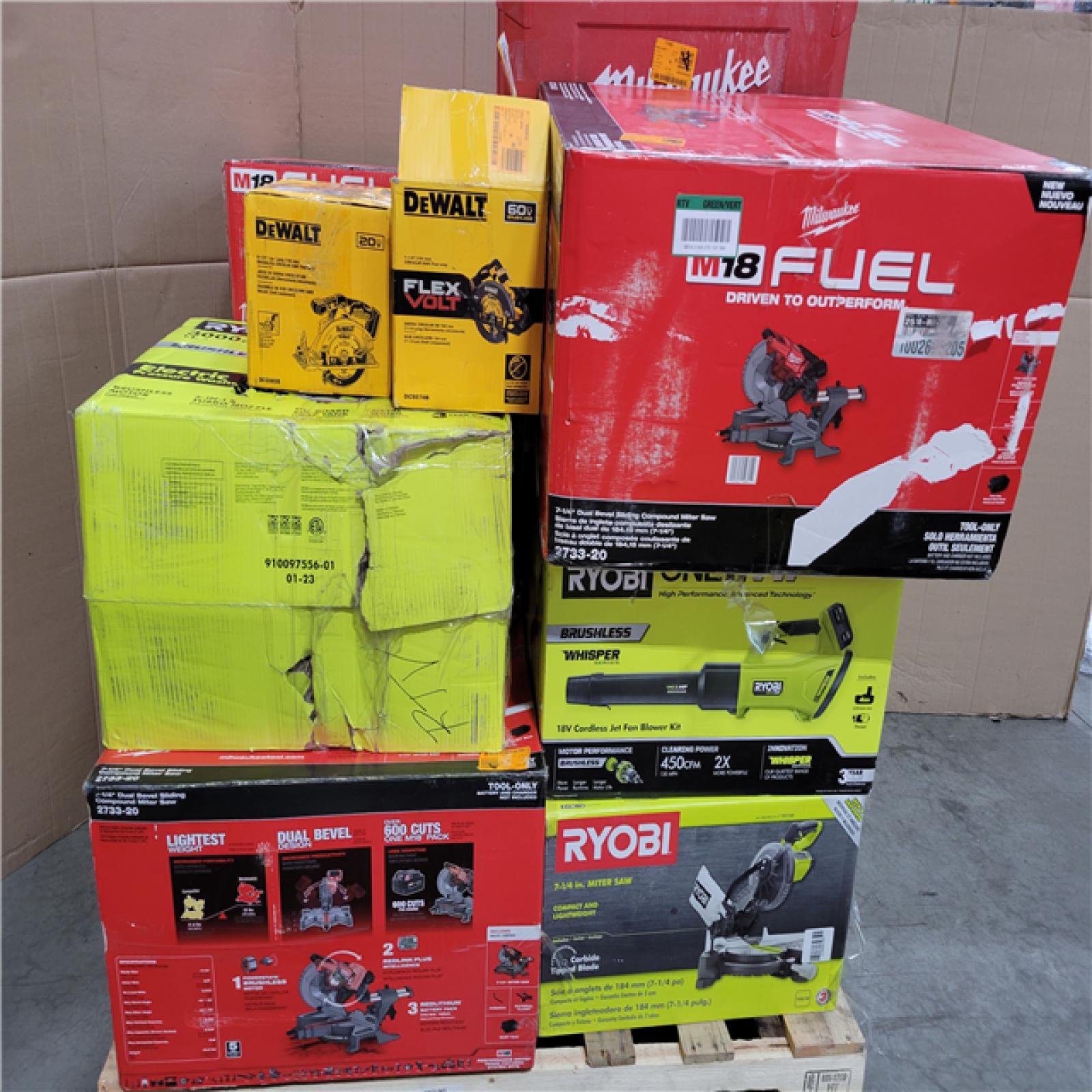 CALIFORNIA AS-IS TOOL PALLET