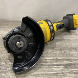 AS-IS DEWALT FLEXVOLT 60V MAX Cordless Brushless 4.5 in. to 6 in. Small Angle Grinder with Kickback Brake (Tool Only)