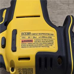 AS-IS DEWALT ATOMIC 20V MAX Cordless Compact Reciprocating Saw (Tool Only)