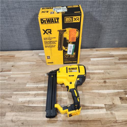 HOUSTON LOCATION - AS-IS DEWALT 20V MAX XR Lithium-Ion Electric Cordless 18-Gauge Brad Nailer (Tool Only)