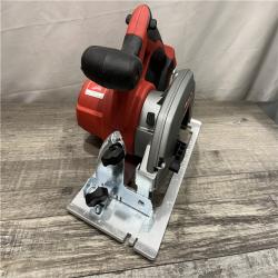 AS-IS Milwaukee 18V Lithium-Ion Cordless 6-1/2 in. Circular Saw (Tool-Only)