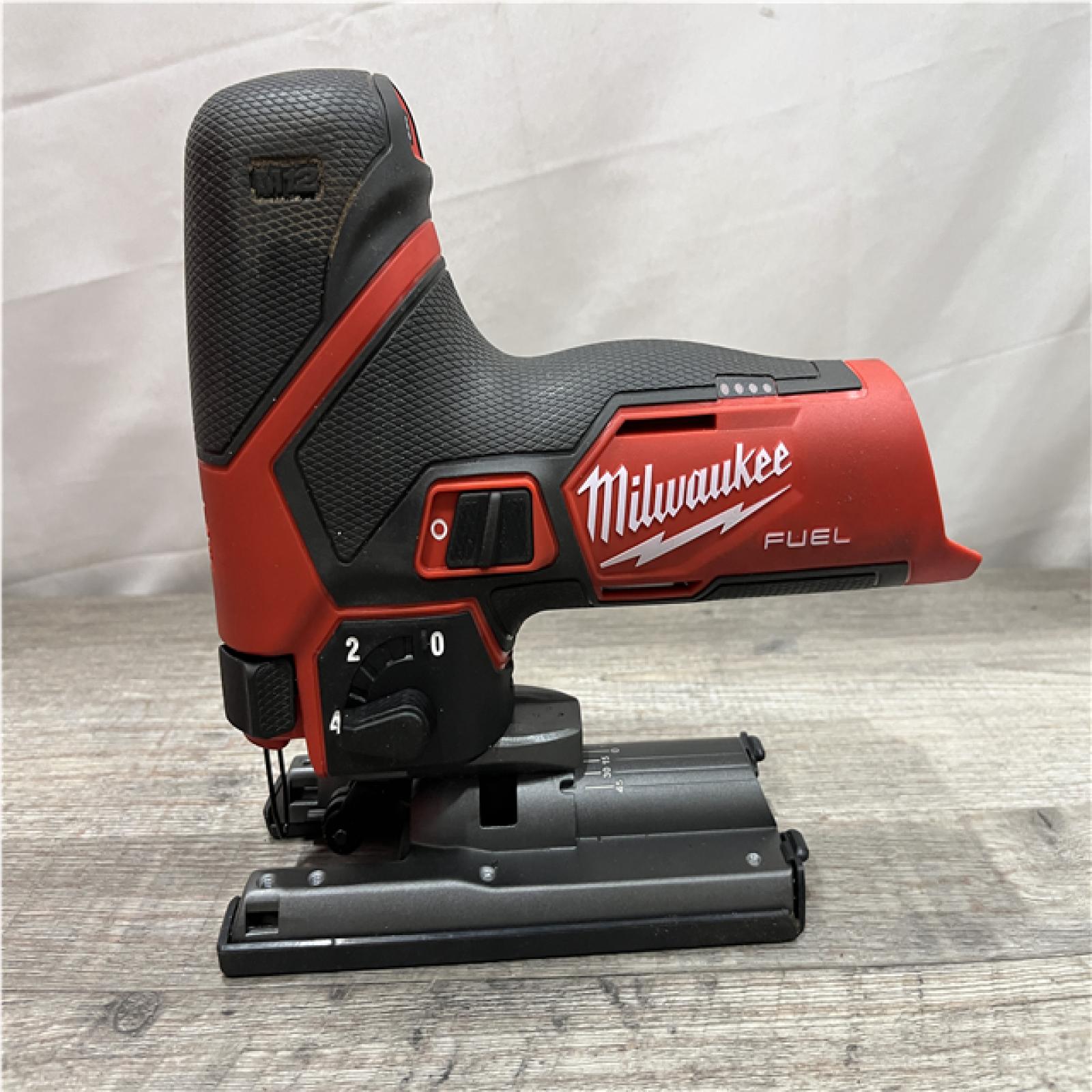 AS-IS Milwaukee 12V Fuel Lithium-Ion Cordless Jig Saw (Tool-Only)