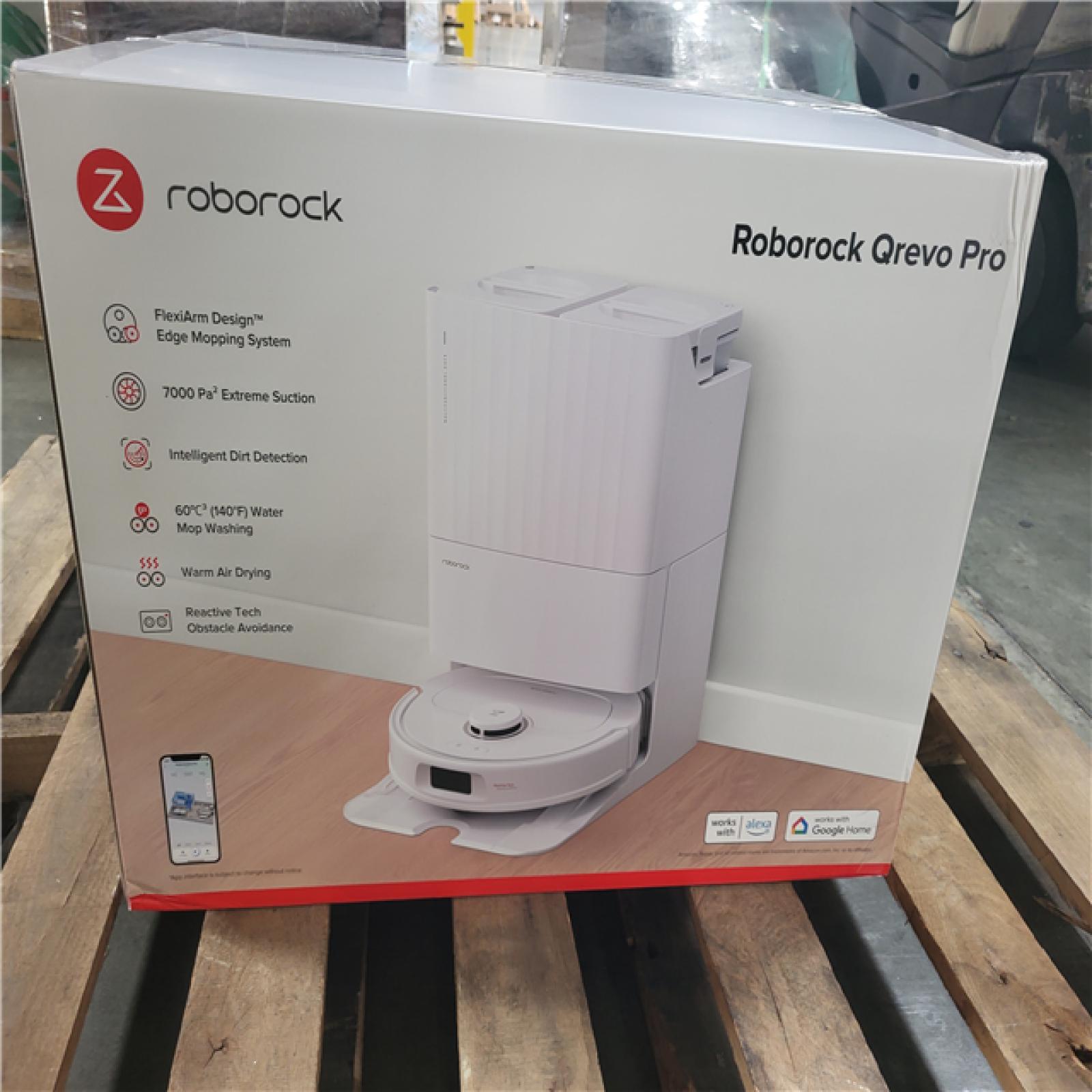 CALIFORNIA NEW ROBOROCK QREVO PRO FLOOR CLEANING ROBOT