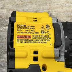 AS-IS DEWALT ATOMIC 20-Volt MAX Lithium-Ion Cordless (2-Tool) Combo Kit