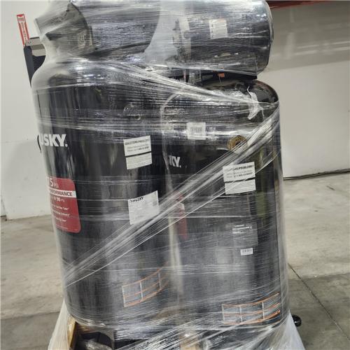 Dallas Location - As-Is Husky C603H Stationary Electric Air Compressor(Lot Of 2)