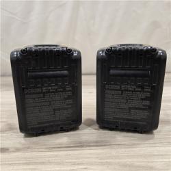 AS-IS DEWALT 20V MAX XR Premium Lithium-Ion 5.0Ah Battery Pack (2 Pack)