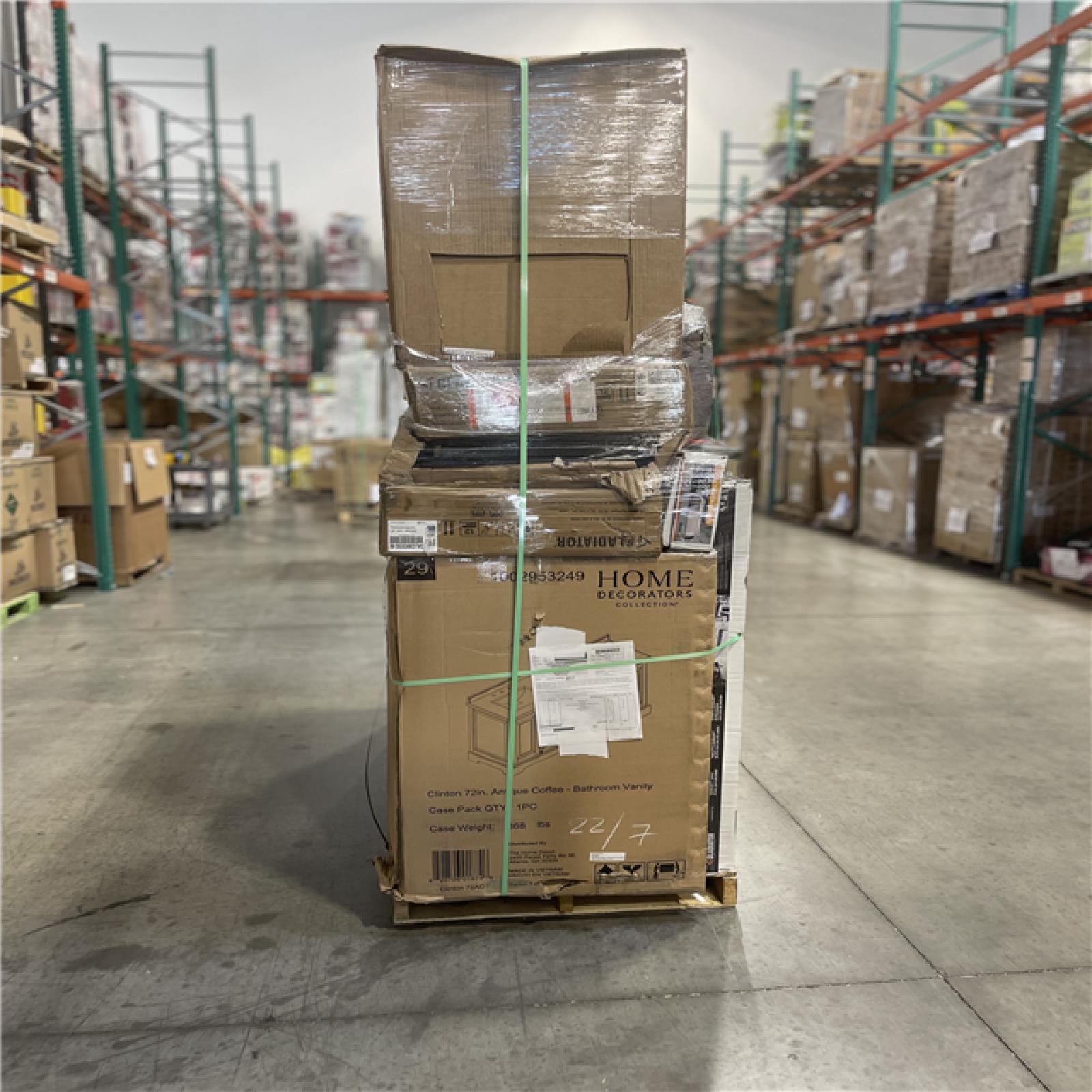 DALLAS LOCATION- AS-IS HOME IMPROVEMENT PALLET