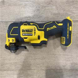 AS-IS DEWALT ATOMIC 20V MAX Brushless Oscillating Multi Tool and 20V MAX POWERSTACK Compact Battery Starter Kit