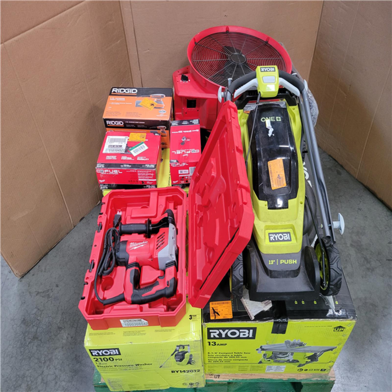 CALIFORNIA AS-IS TOOL PALLET