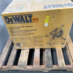 California NEW DeWalt 12 Double Bevel Compound Sliding Miter Saw