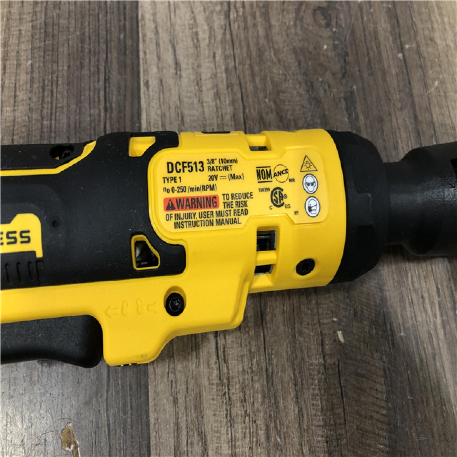 AS-IS DEWALT ATOMIC 20V MAX Cordless 3/8 in. Ratchet (Tool Only)
